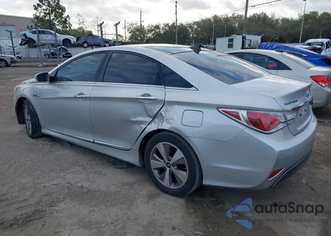 2012 Hyundai Sonata Hybrid z USA, uszkodzony, nr VIN KMHEC4A46CA037795